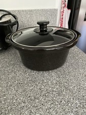 Ceramic Bowl And Lid For Andrew James 1.5L Slow Cooker Model AJ000789
