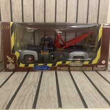 Road Legends 1/18 - 1953 FORD F-100 WRECKER In Blue - Excellent Condition