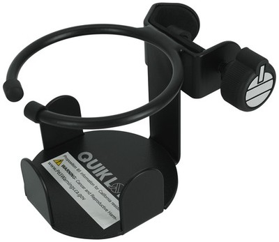 Quik Lok MS-326 Clamp-On Drink Beverage Holder for Microphone+Music Stands MS326