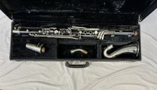 SOLID QUALITY BUESCHER U.S.A ALTO CLARINET + MOUTHPIECE + CASE