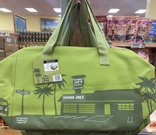 Trader Joe's 8 Gallons Reusable  Bag Cooler Large Insulated Tote Olive Green