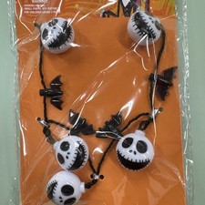 Claire  s Halloween Disney Light-Up Necklace Nightmare Before Christmas Jack New