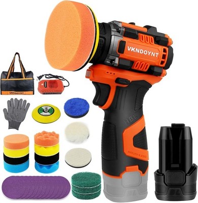 Brushless Cordless Polisher 3in Mini Buffer Sander 3Ah