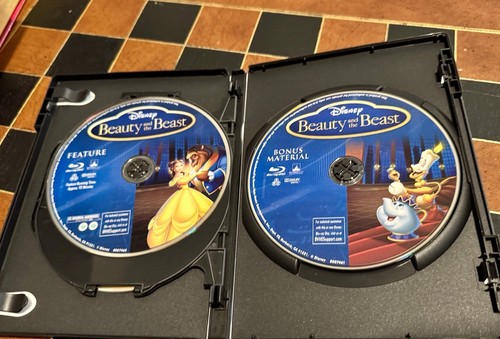 Disney Beauty & The Beast Collector's Diamond Edition DVD, Blu-Ray, Book, Charm - Picture 9 of 9