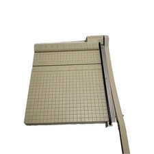 Vintage X-Acto Paper Cutter 12  Trimmer Heavy Duty Guillotine Style Scrapbook