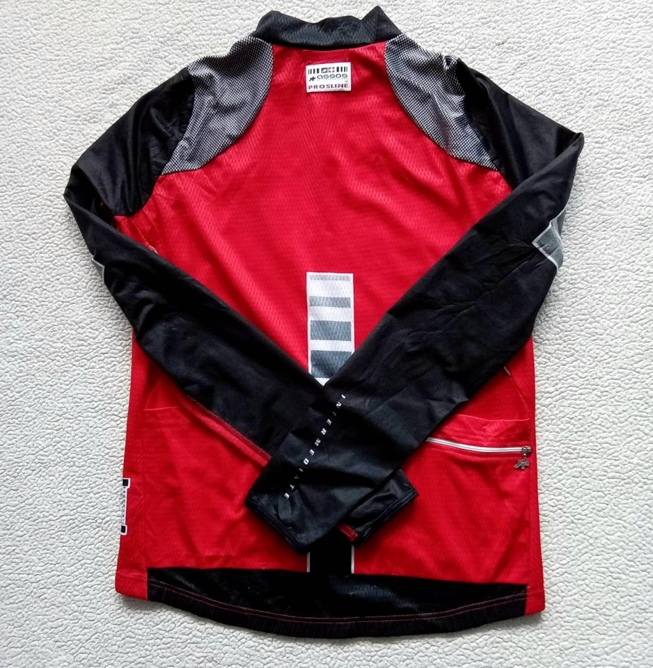 RARE VTG ASSOS Prosline Intermediate AirBlock Red Cycling Jersey Jacket — SIze M - Image 4 of 4