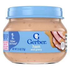 2nd Foods , Sitter, Ham and Gravy, 2.5 oz 71 g 