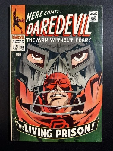 Daredevil #38 1968 Silver Age 1st Print Vintage Marvel Comics Fine *A3
