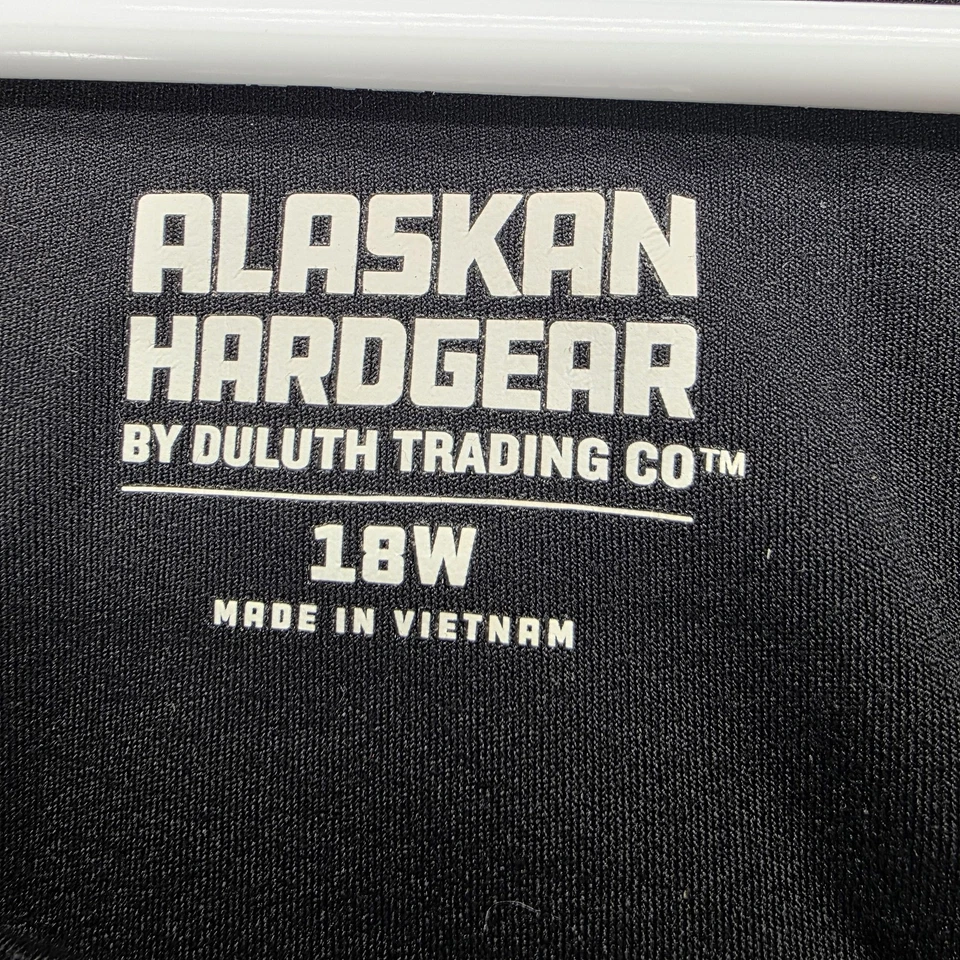 Duluth Trading Co AKHG Alaskan Hardgear Sports Bra Womens 18W Black Racerback - Image 2 of 4