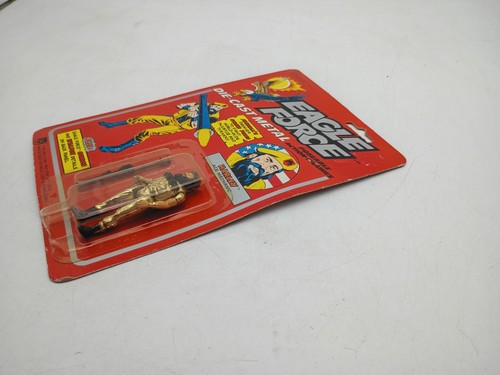 Vintage 1981 Mego Eagle Force R.I.O.T. Harley Diecast Militär Figur MOC GI JOE - Bild 3 von 4