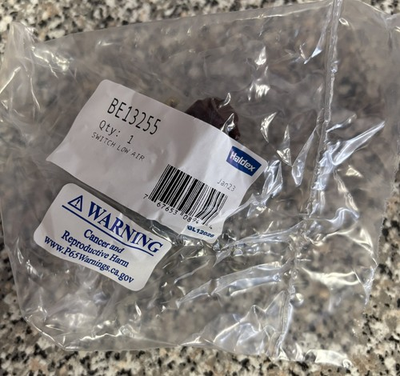 #ad Haldex BE13255 Low Air Stop Light Pressure Switch NSN 5930 01 560 1811 NEW $25.95