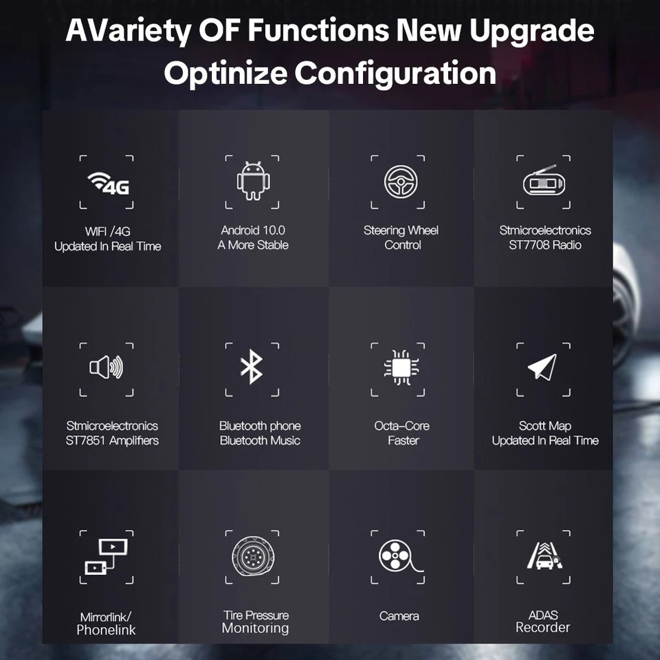 For Land Rover Freelander 2 LR2 2006-2012 Android Carplay Radio Stereo GPS Navi - Image 4 of 4