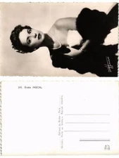 Old postcard AK Giséle Pascal FILM STAR (425062)