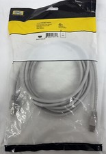 Hubbell Wiring PS5E15GY Speedgain Cat5e 15FT Cable. NEW IN SEALED PACKAGE.