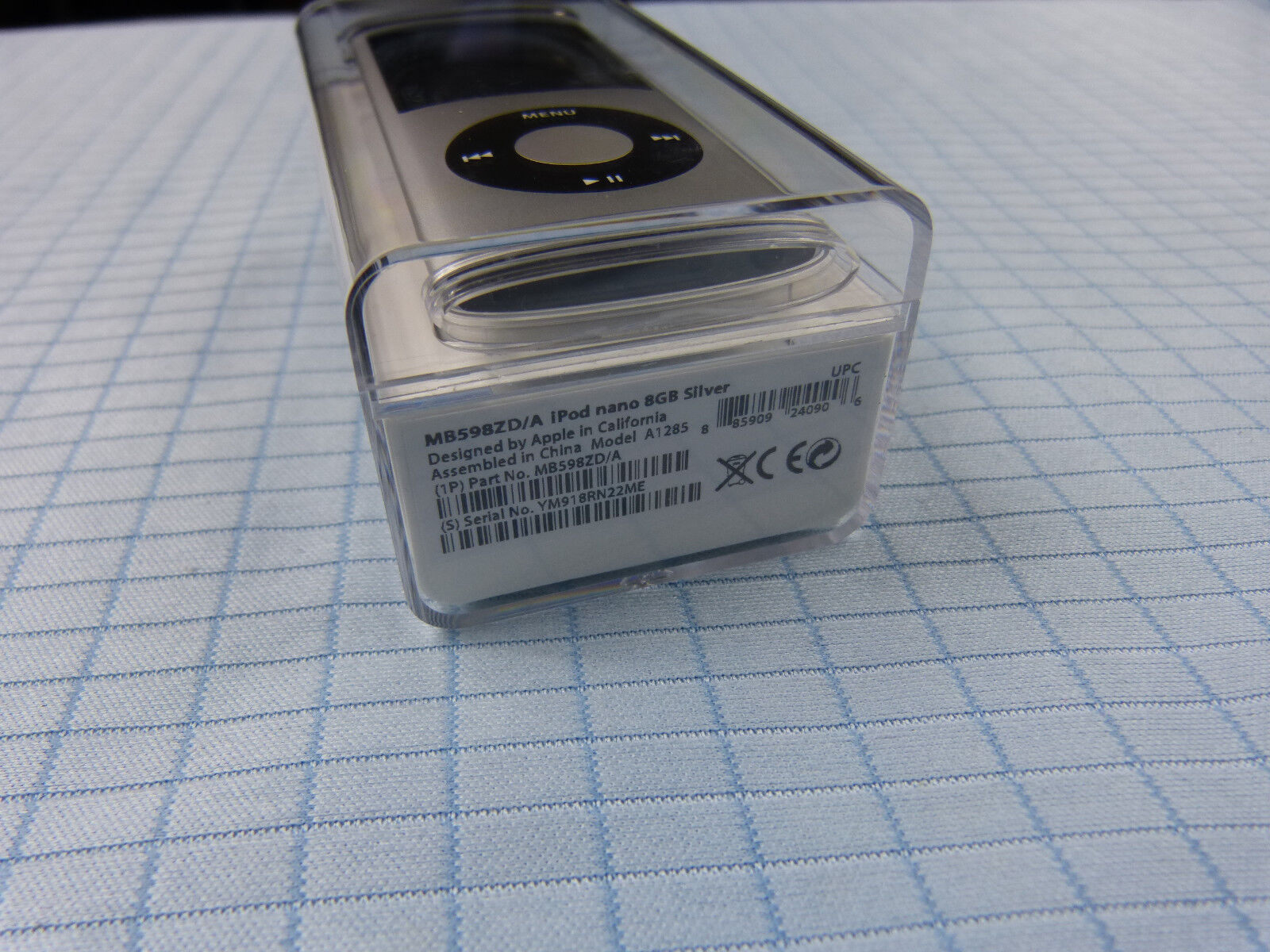 Apple iPod nano 4.Generation 8GB Silber Neu OVP Versiegelt Selten RAR