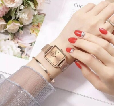 Elegant Hannah Martin Women's Quartz Watch – Rose Gold or