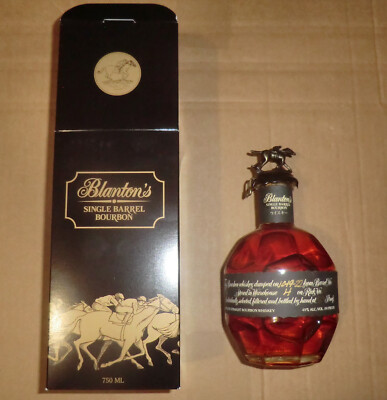 Blantons Black Single Bourbon Whiskey 0,75L 40% Vol. Alk von 2022..