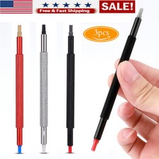 3PCS Watch Hand Pressers Watch Hand Pusher Fitting Set Watchmakers Repair Set US