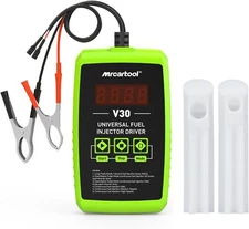 Universal Fuel Injector Tester Cleaner & Adapter DIY Cleaning Tools Kit 6 Modes