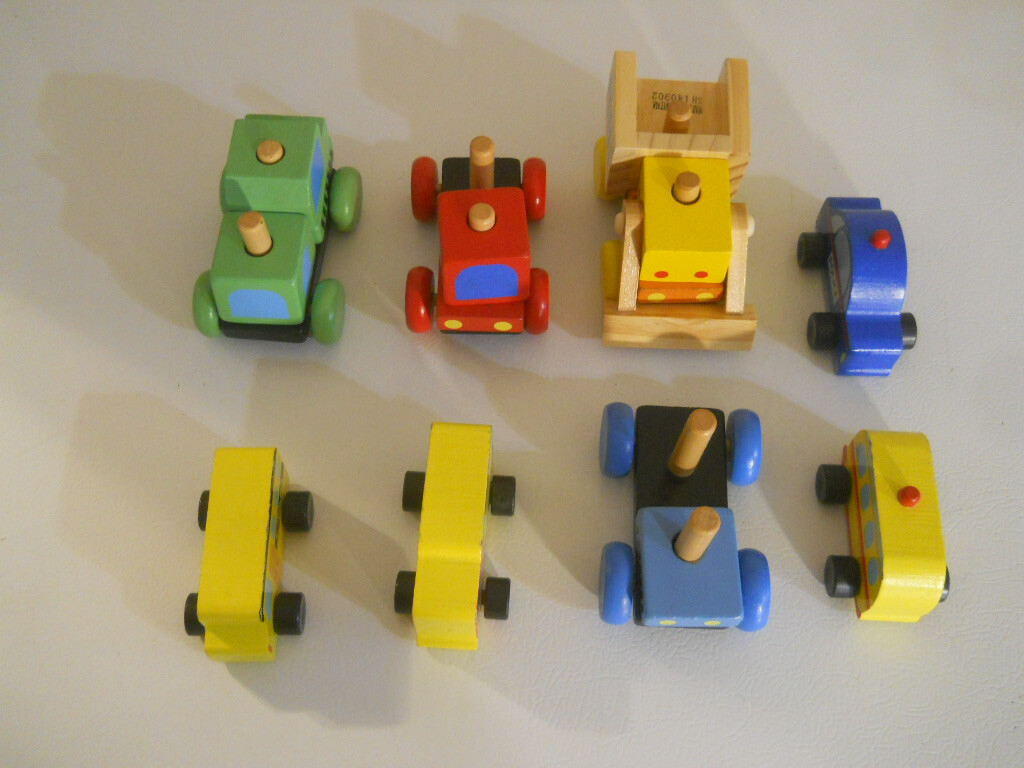 Wood First Learning Construction set toys shanghai Hong Xin trucks