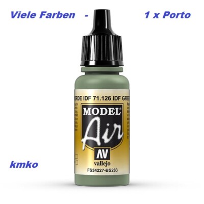 Vallejo Model Air MA 126 71.126 IDF Grün FS34227 BS283 17ml   