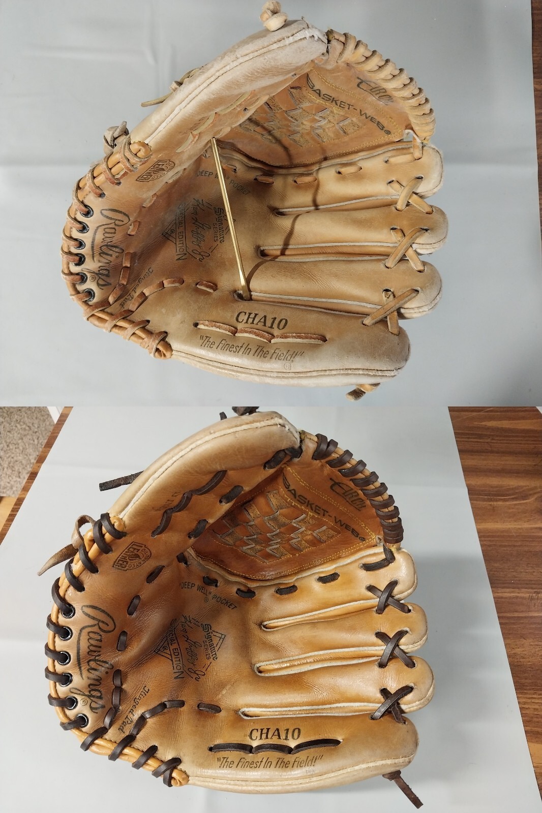 Baseball Glove Relacing, Cleaning, Conditioning, Replace Padding & Adhesive, Fix