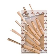 Stubai 6 Piece Premium Wood Carving Chisel Set