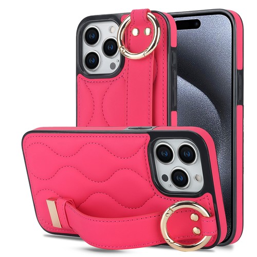 For iPhone 15 14 Plus 13 12 11 Pro Max Luxury Leather Ring Holder Wristband Case - Picture 101 of 120