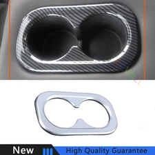 For Honda CR-V CRV 2023-2025 Matte Silver Car Rear Armrest Cup Holder Cover Trim
