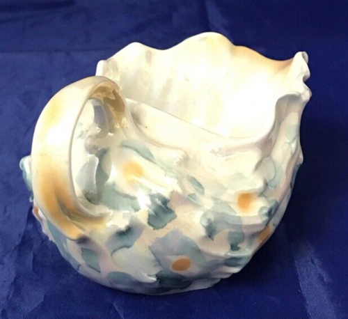 Jug Creamer (Rare) Royal Bayreuth Conch Shell Pearlescence Glaze Free Postage - Picture 5 of 8