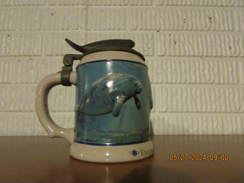 Marine Conservation Series, Manatee 6 inch beer stein (Extinction is ...