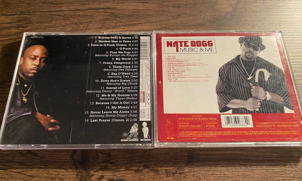 NATE DOGG G-Funk Ghetto Preacher + Music & Me 2xCD feat. 2Pac•Dr 
