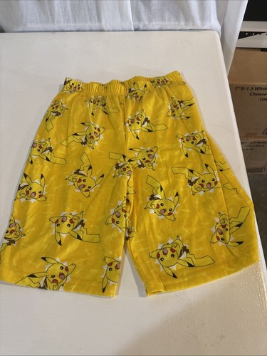 Pokemon Pajamas Pikachu Short Sleeve Sleep Shirt And Shorts Set - Picture 4 of 4