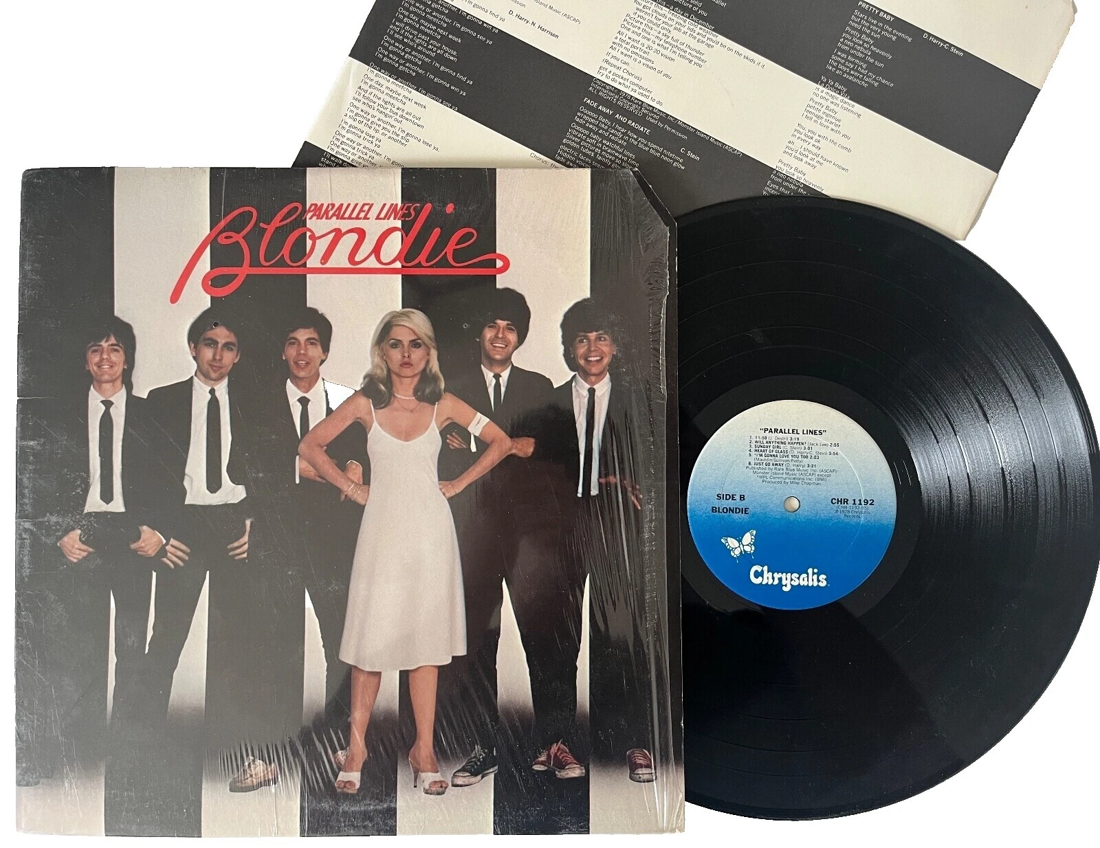 Blondie Very Good Plus (VG +) Sleeve Pop Vinyl Records