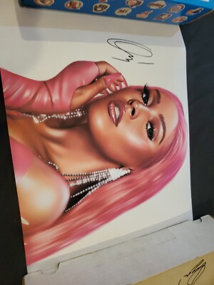 DOJA CAT SIGNED 11X17 GORGEOUS PRINT W/COA