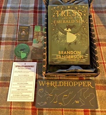 Secret Project 2 box contents : r/brandonsanderson