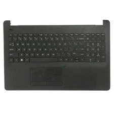 New HP 15-BS 15-CD 15-BS015DX 250 255 256 G6 Upper Case Palmrest Cover Keyboard