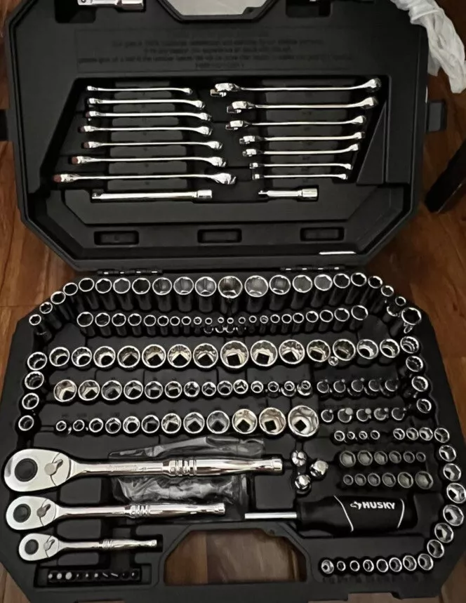 Husky 194 piece tool set deals