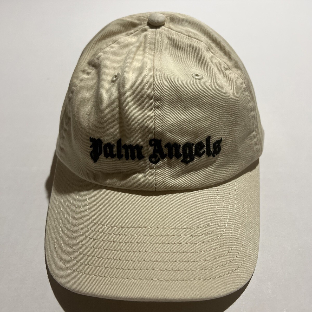 Palm Angels Classic Logo Cream Hat