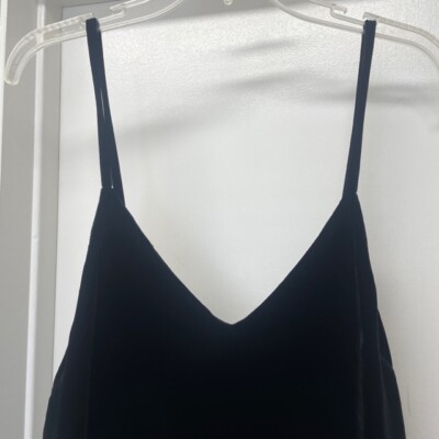 reformation black velvet mini dress St. Louis Velvet Dress