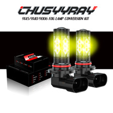 9145 9140 H10 LED Fog Lights Yellow for Ford F 150 2004-2020/F250 F350 2011-2015