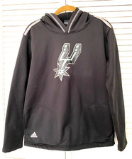 adidas Boys' Long Sleeve Sweatshirt Hoodies YLG 14/16 Black