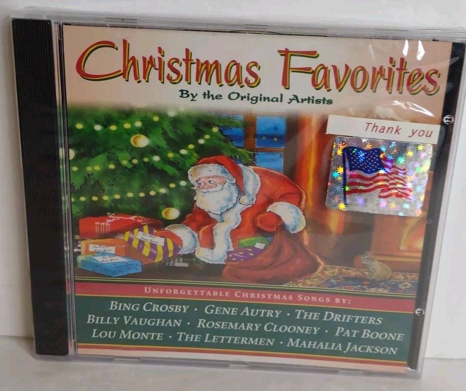 Christmas Favorites Unforgettable Songs Original Artist CD Classic