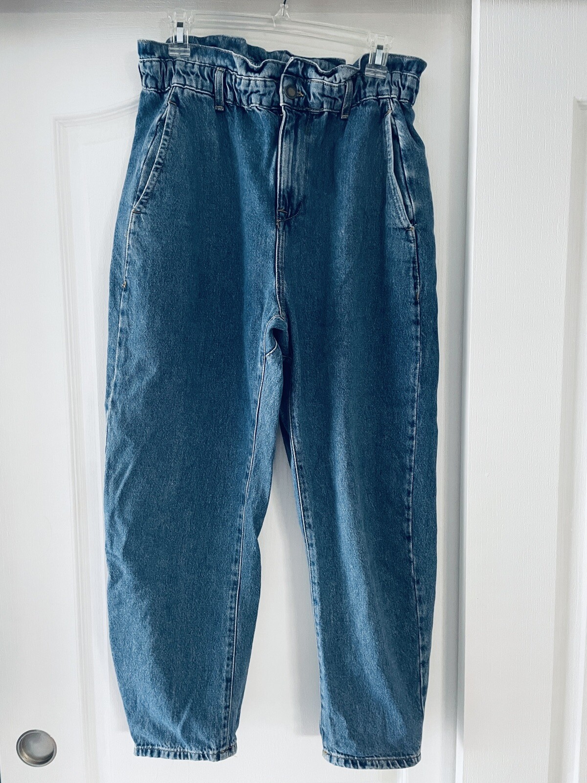 Купить Womens ZARA Z1975 Baggy Paperbag Denim Jeans SIZE на Аукцион из  Америки с доставкой в Россию, Украину, Казахстан