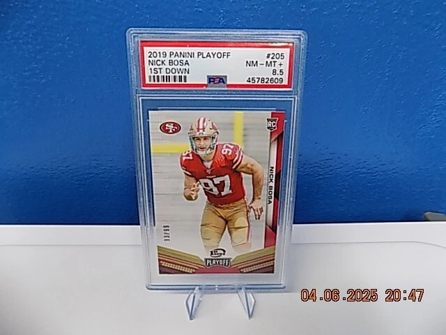 Nick Bosa Panini Playoff #205 1st Down