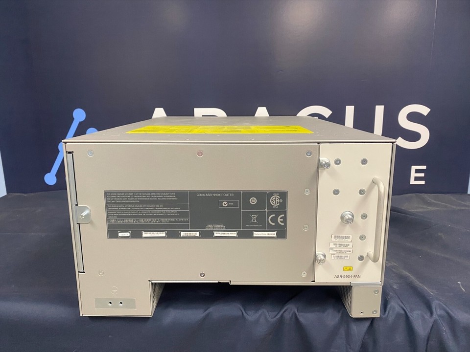 CISCO ASR ASR-9904-DC ASR 9904 4-Slot 6U Rack-Mountable Router Chassis ...