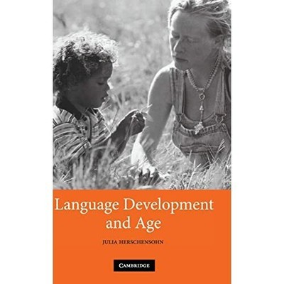 Language Development Age Julia Herschensohn Hardcover Cambridge U  9780521872973
