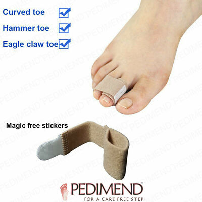 Pedimend Broken Toe Wraps - Bandage für Hammerzehe / Krallenzehe Big Toe UK VERKÄUFER