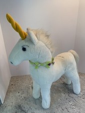 Vintage Rare Dakin PILLOW PETS Plush Stuffed Toy White Unicorn Plush 1981 20