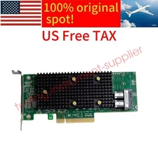 LSI 9400-16i SATA/SAS HBA Controller CARD 12 Gbps PCIe 16 Port Support NVME HDD